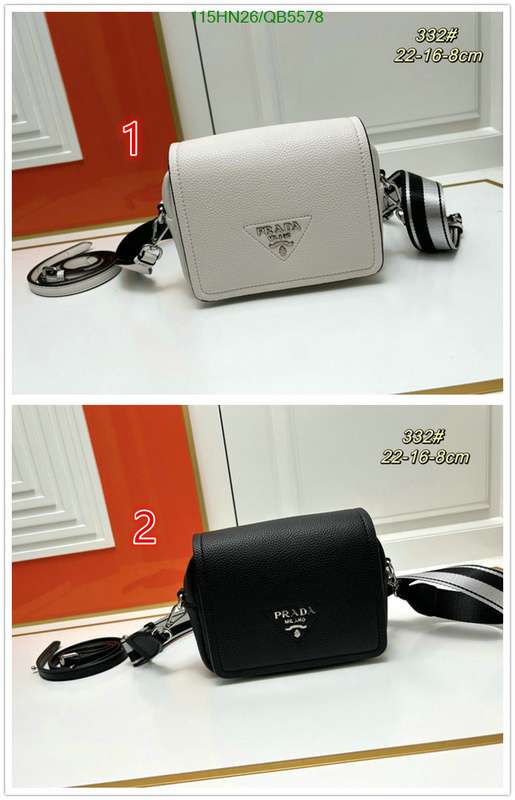 Prada Bag-(4A)-Diagonal- Code: QB5578 $: 115USD