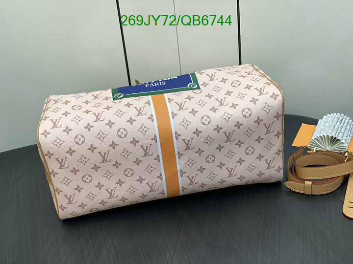 LV Bag-(Mirror)-Keepall BandouliRe 45-50- Code: QB6744 $: 269USD