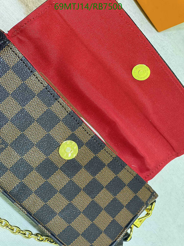 LV Bag-(4A)-Pochette MTis Bag-Twist- Code: RB7500 $: 69USD