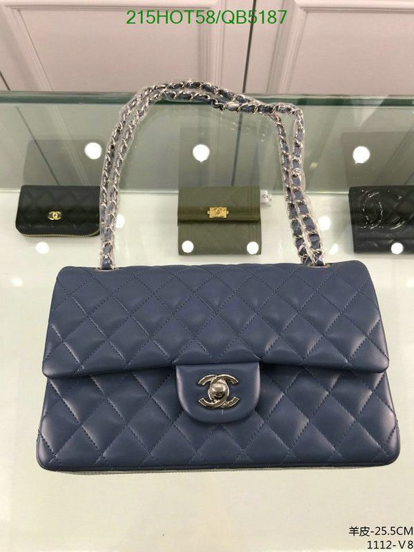 Chanel Bag-(Mirror)-Diagonal- Code: QB5187 $: 215USD