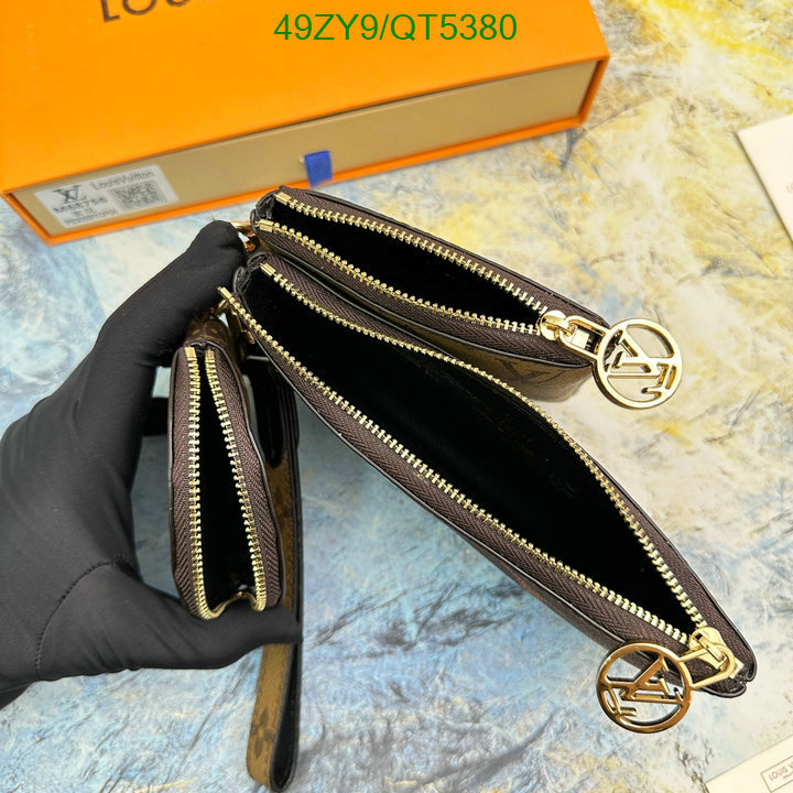 LV Bag-(4A)-Wallet- Code: QT5380 $: 49USD