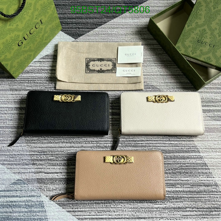 Gucci Bag-(Mirror)-Wallet- Code: QT5806 $: 95USD