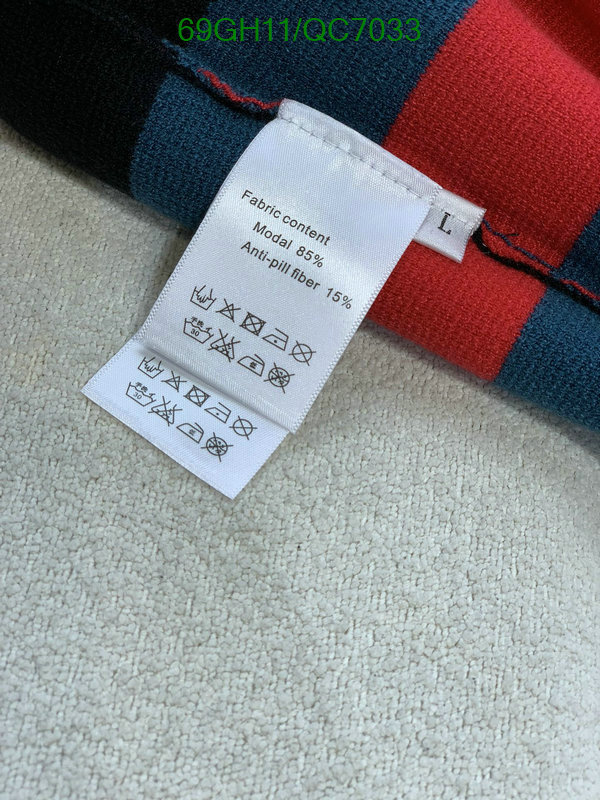 Clothing-Gucci Code: QC7033 $: 69USD