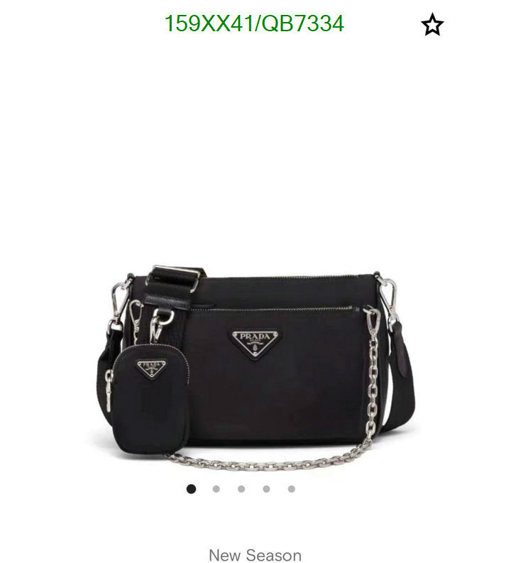 Prada Bag-(Mirror)-Diagonal- Code: QB7334 $: 159USD