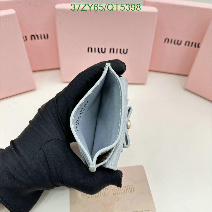 Miu Miu Bag-(4A)-Wallet- Code: QT5398 $: 37USD