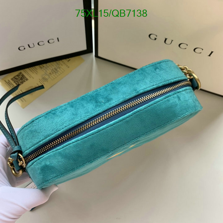 Gucci Bag-(4A)-Marmont Code: QB7138 $: 75USD