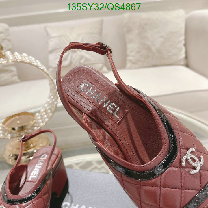 Women Shoes-Chanel Code: QS4867 $: 135USD