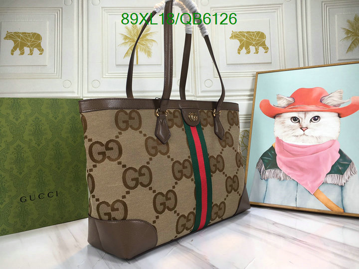 Gucci Bag-(4A)-Handbag- Code: QB6126 $: 89USD