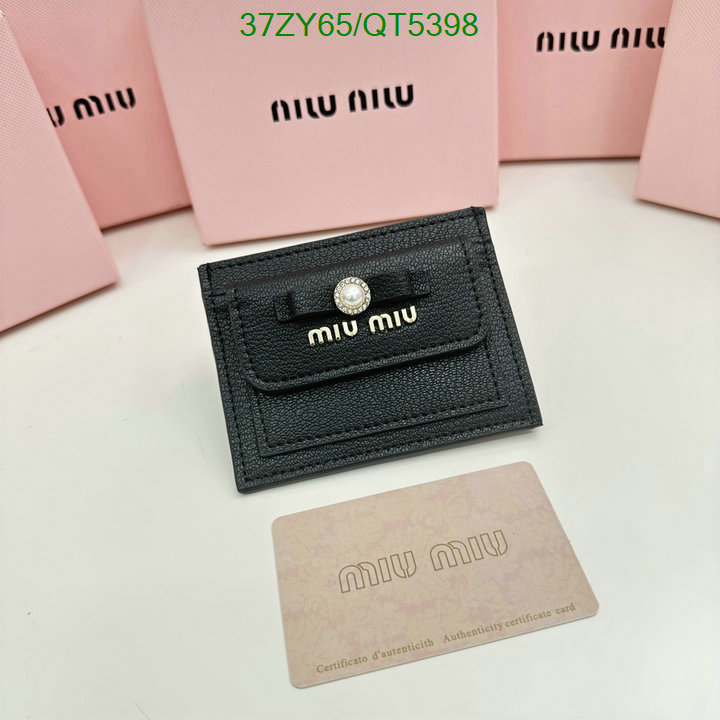 Miu Miu Bag-(4A)-Wallet- Code: QT5398 $: 37USD