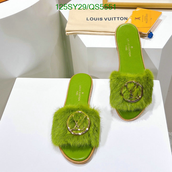 Women Shoes-LV Code: QS5551 $: 125USD