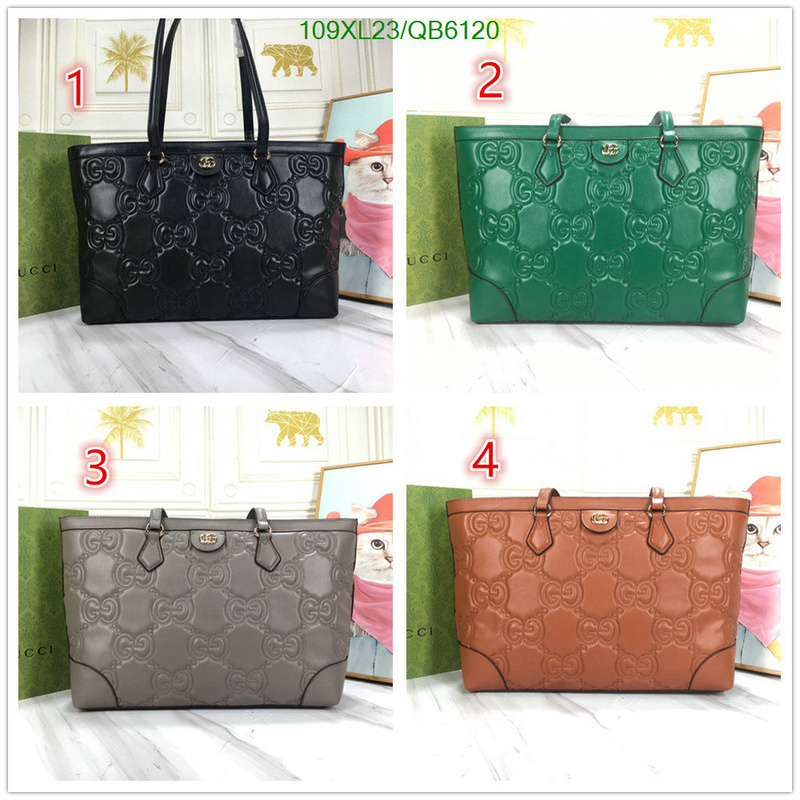 Gucci Bag-(4A)-Handbag- Code: QB6120 $: 109USD