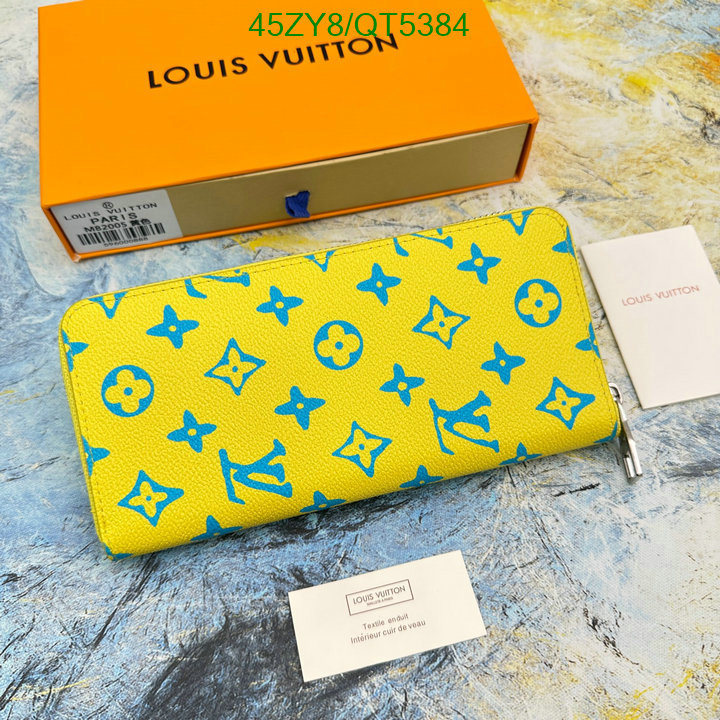 LV Bag-(4A)-Wallet- Code: QT5384 $: 45USD