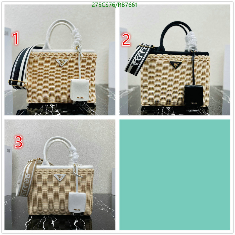 Prada Bag-(Mirror)-Handbag- Code: RB7661 $: 275USD