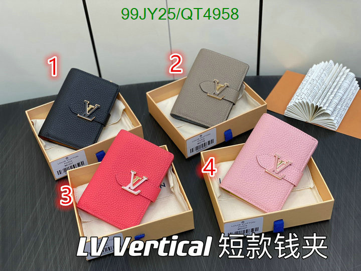 LV Bag-(Mirror)-Wallet- Code: QT4958 $: 99USD