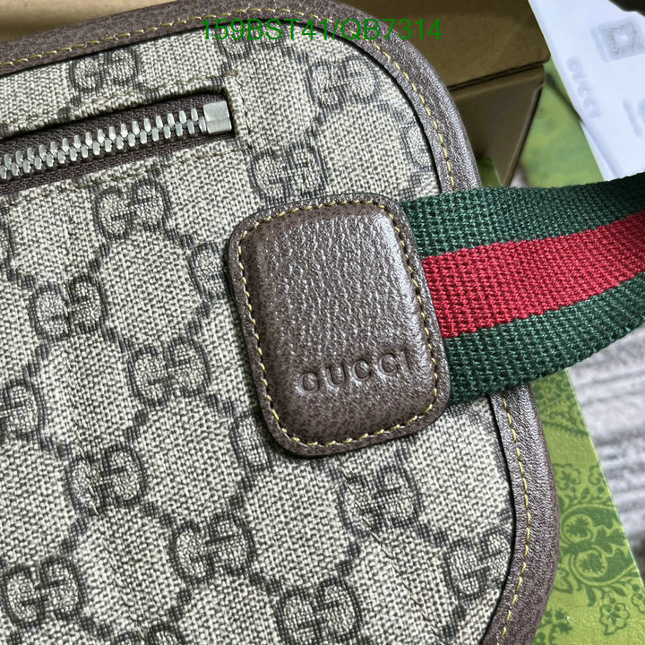 Gucci Bag-(Mirror)-Belt Bag-Chest Bag-- Code: QB7314 $: 159USD