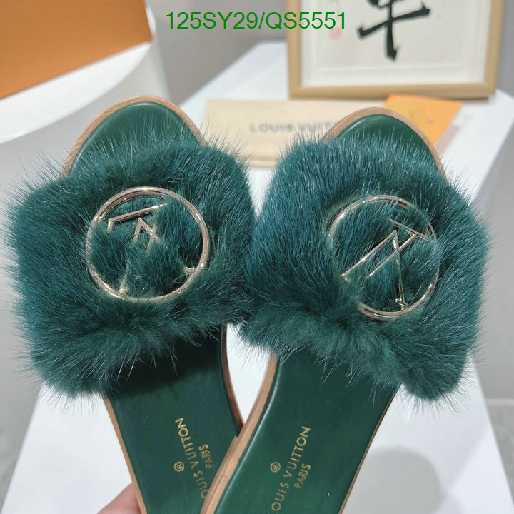 Women Shoes-LV Code: QS5551 $: 125USD