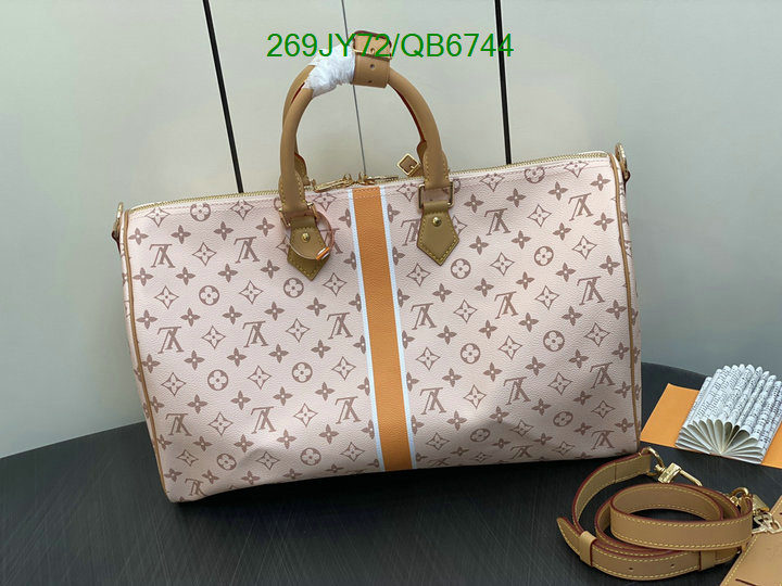 LV Bag-(Mirror)-Keepall BandouliRe 45-50- Code: QB6744 $: 269USD