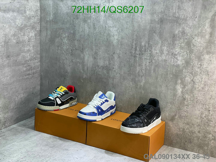 Men shoes-LV Code: QS6207 $: 72USD