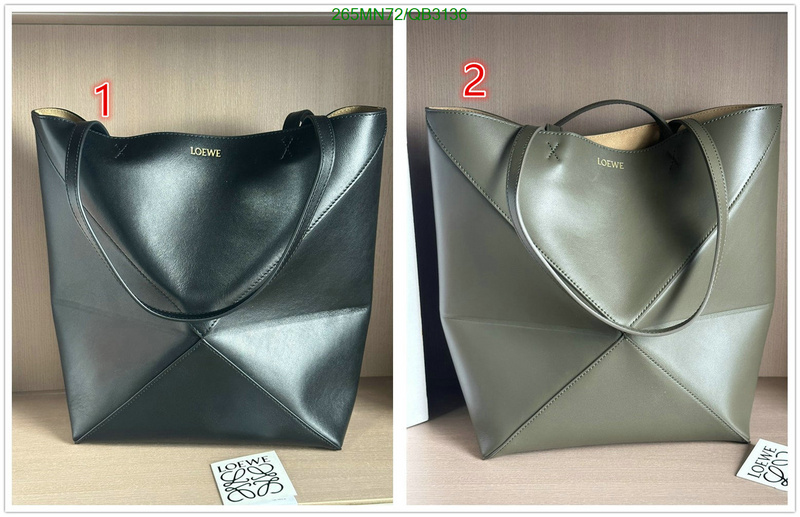 Loewe Bag-(Mirror)-Handbag- Code: QB3136 $: 265USD