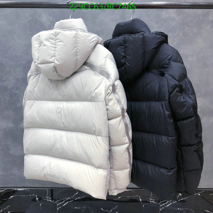 Down jacket Men-Moncler Code: RC7465 $: 229USD