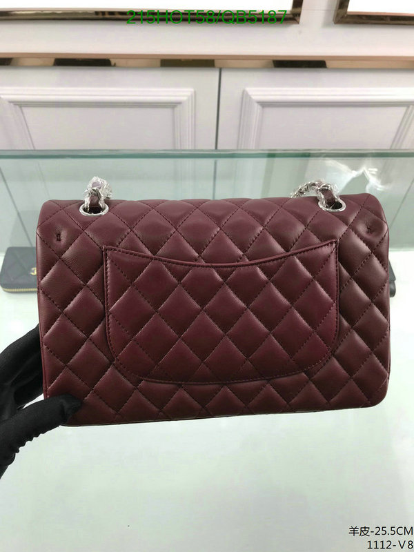 Chanel Bag-(Mirror)-Diagonal- Code: QB5187 $: 215USD