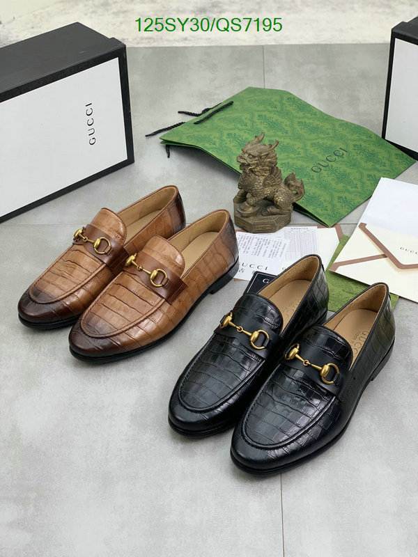 Men shoes-Gucci Code: QS7195 $: 125USD