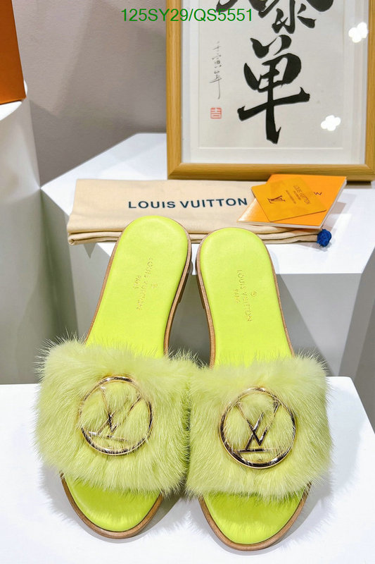 Women Shoes-LV Code: QS5551 $: 125USD