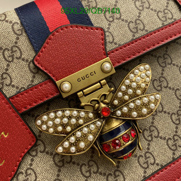 Gucci Bag-(4A)-Diagonal- Code: QB7140 $: 95USD