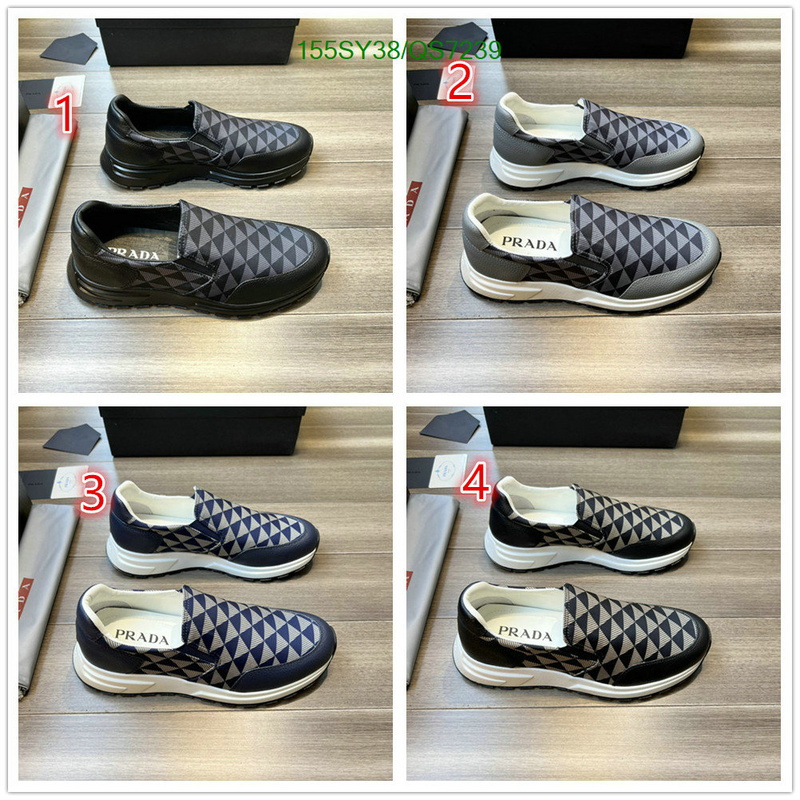 Men shoes-Prada Code: QS7239 $: 155USD