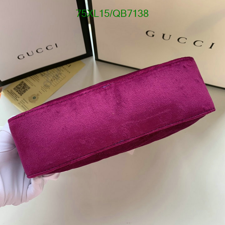 Gucci Bag-(4A)-Marmont Code: QB7138 $: 75USD