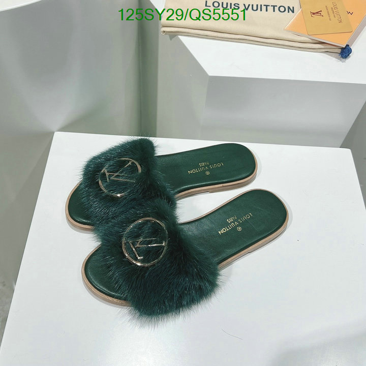 Women Shoes-LV Code: QS5551 $: 125USD