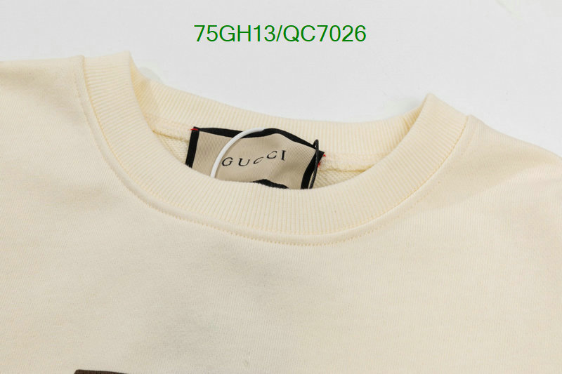 Clothing-Gucci Code: QC7026 $: 75USD