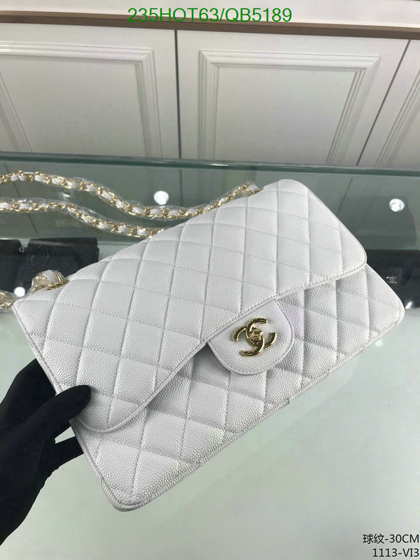 Chanel Bag-(Mirror)-Handbag- Code: QB5189 $: 235USD