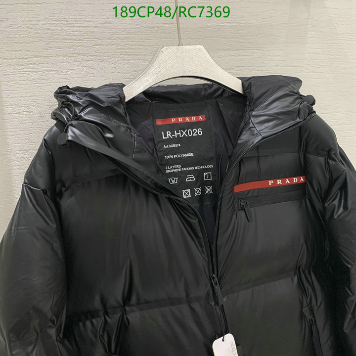 Down jacket Men-Prada Code: RC7369 $: 189USD