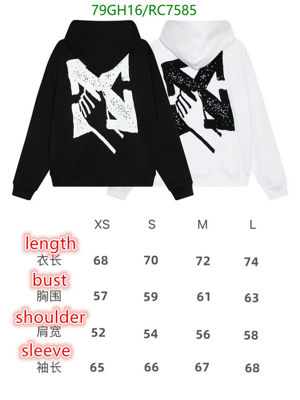 Clothing-Off-White Code: RC7585 $: 79USD