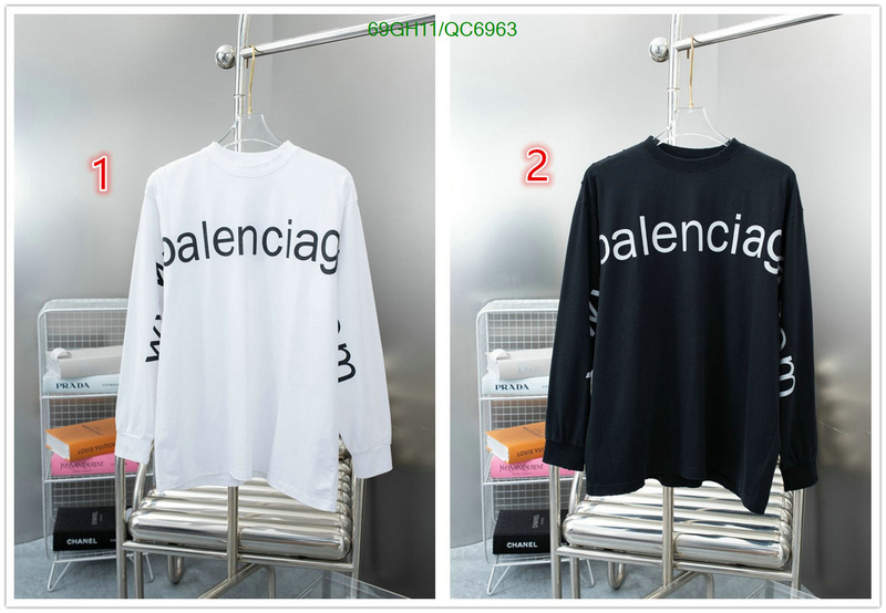 Clothing-Balenciaga Code: QC6963 $: 69USD