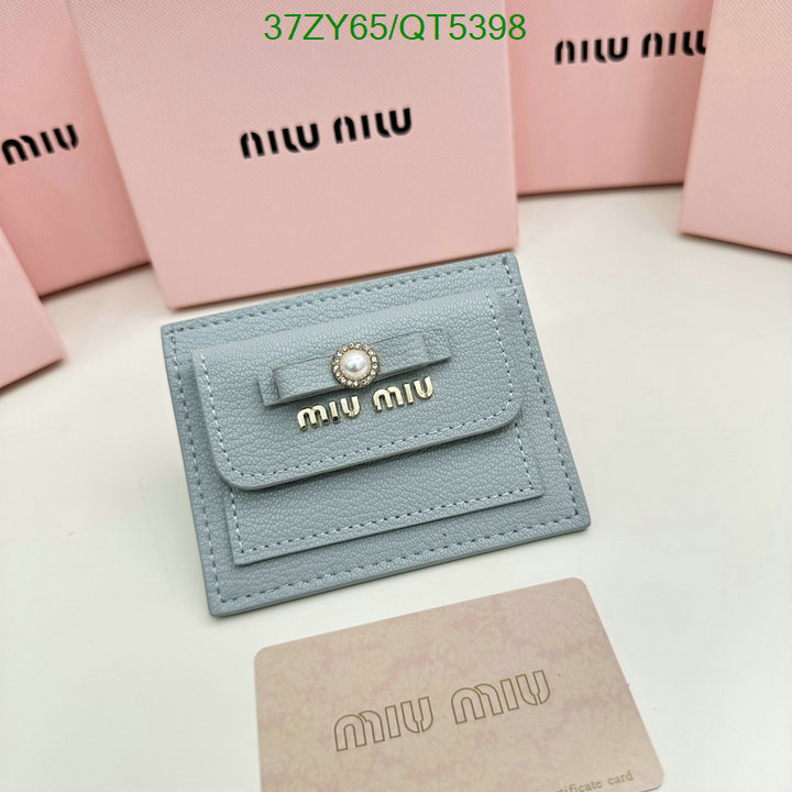 Miu Miu Bag-(4A)-Wallet- Code: QT5398 $: 37USD