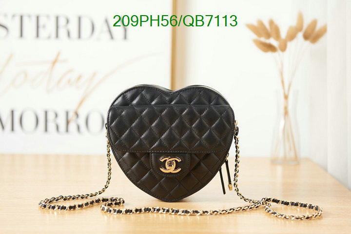 Chanel Bag-(Mirror)-Diagonal- Code: QB7113 $: 209USD