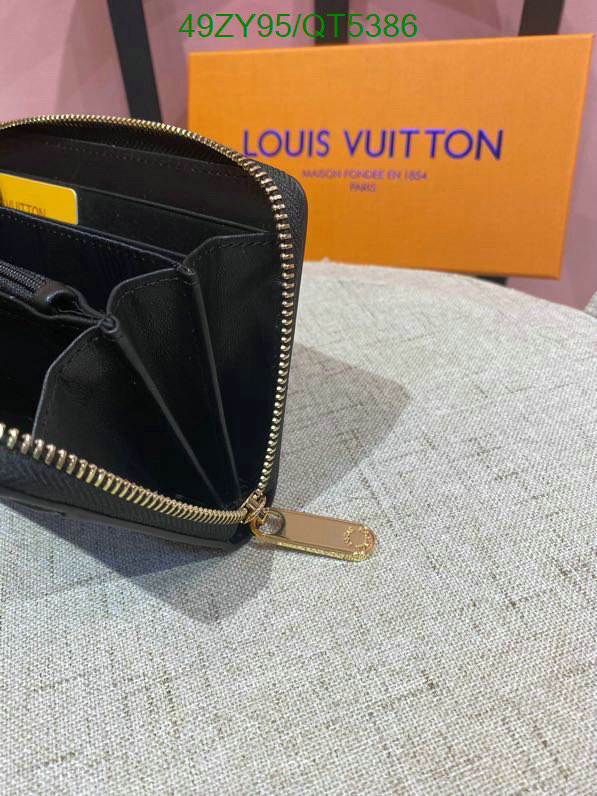 LV Bag-(4A)-Wallet- Code: QT5386 $: 49USD