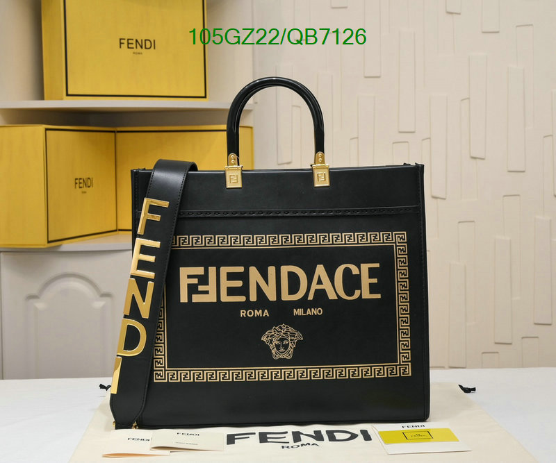 Fendi Bag-(4A)-Sunshine- Code: QB7126 $: 105USD