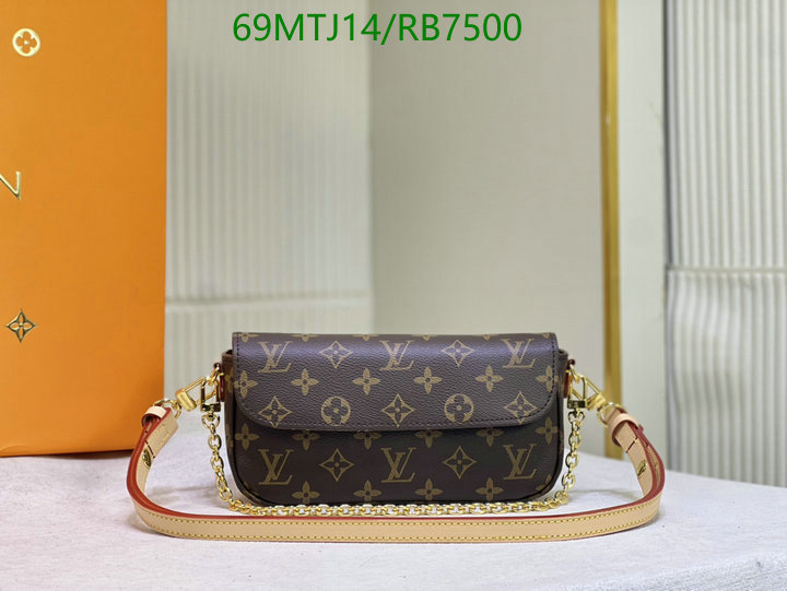 LV Bag-(4A)-Pochette MTis Bag-Twist- Code: RB7500 $: 69USD