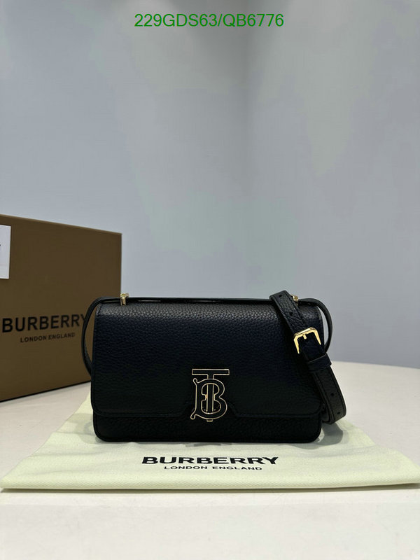 Burberry Bag-(Mirror)-Diagonal- Code: QB6776 $: 229USD