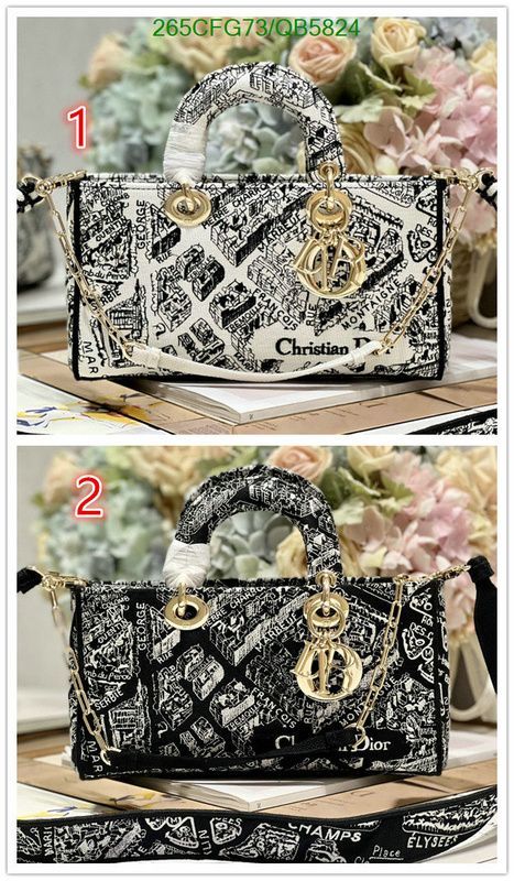 Dior Bag-(Mirror)-Lady- Code: QB5824 $: 265USD