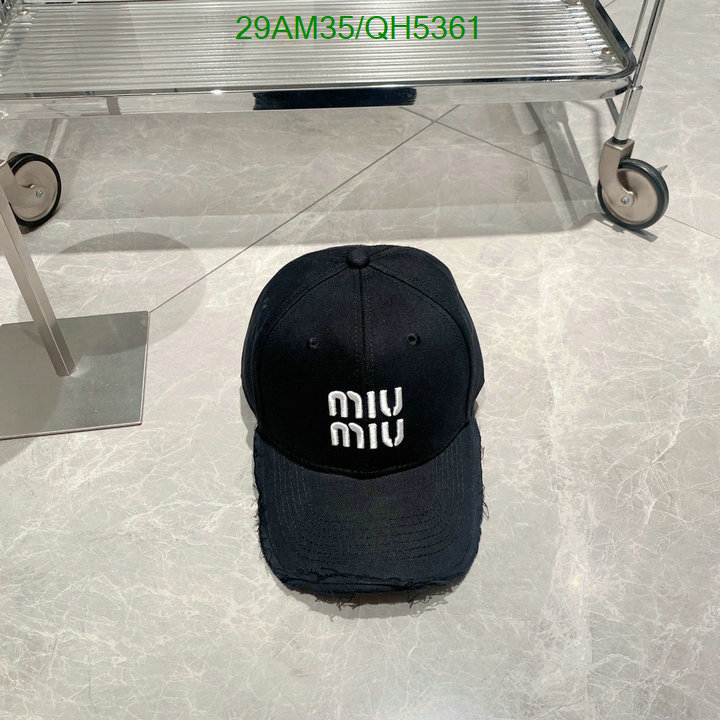 Cap-(Hat)-Miu Miu Code: QH5361 $: 29USD