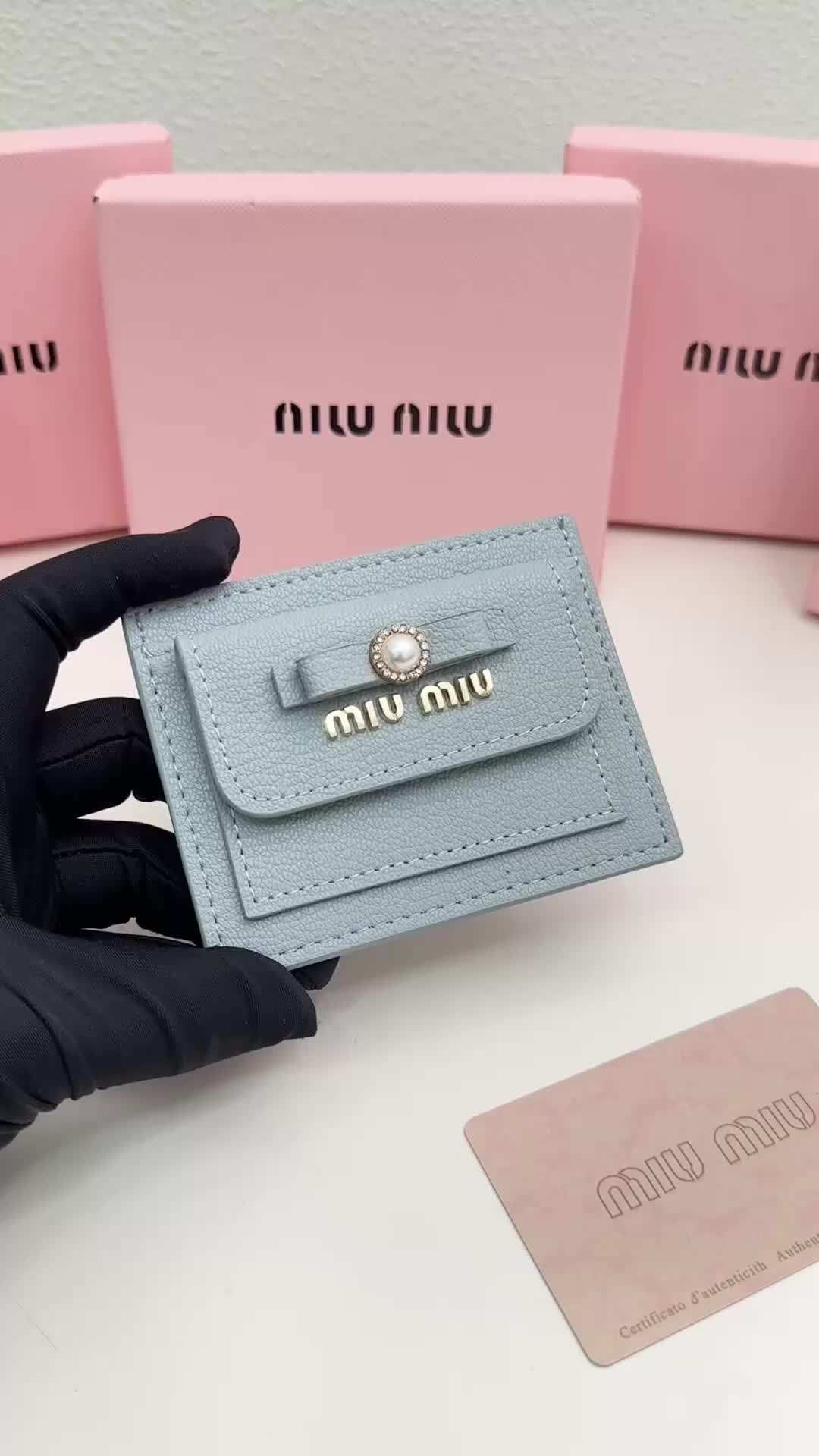 Miu Miu Bag-(4A)-Wallet- Code: QT5398 $: 37USD