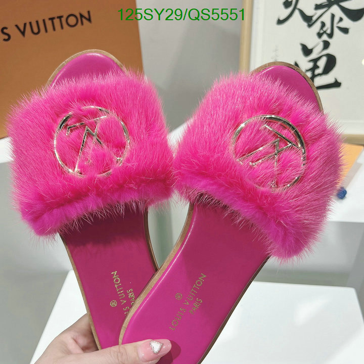 Women Shoes-LV Code: QS5551 $: 125USD