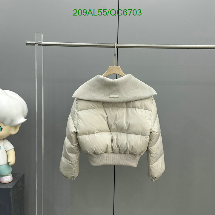 Down jacket Women-Miu Miu Code: QC6703 $: 209USD