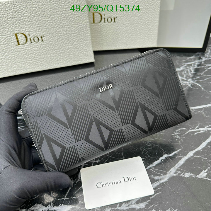 Dior Bag-(4A)-Wallet- Code: QT5374 $: 49USD
