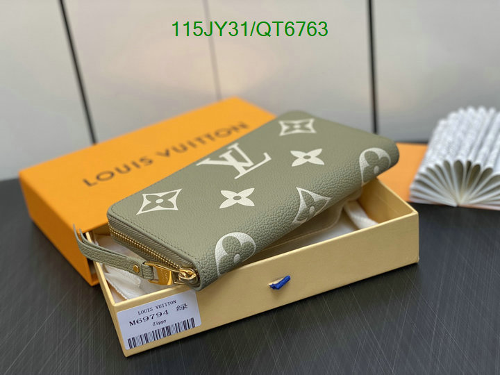 LV Bag-(Mirror)-Wallet- Code: QT6763 $: 115USD