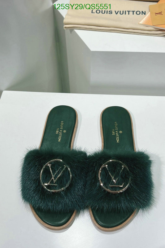 Women Shoes-LV Code: QS5551 $: 125USD